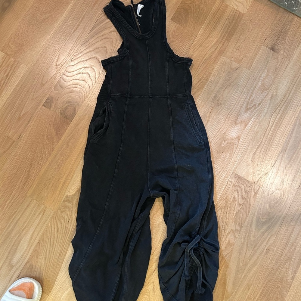 Anthropologie Black Jumpsuit